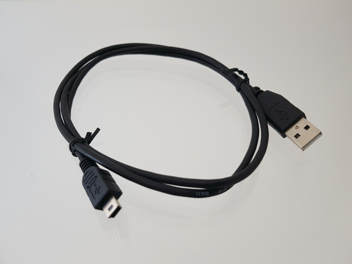 Mini USB cable 1m