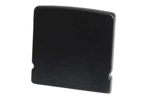 Endkappe EKLP109b eckig schwarz