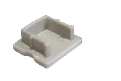 End cap for D12 profile, gray End cap for D12 profile, gray
