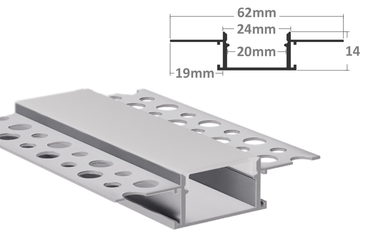 Plaster profile M20 - sample Plaster profile M20 - sample