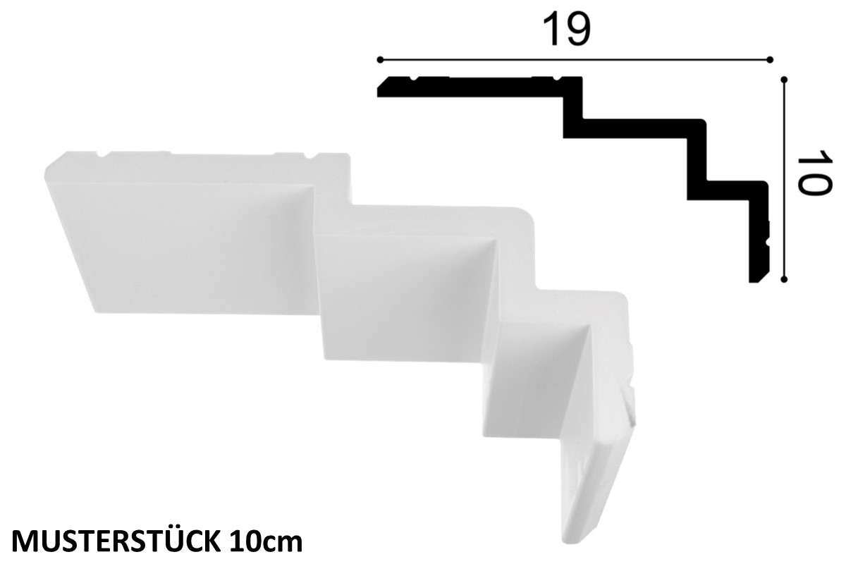 Eckprofil ORAC C392 - 10cm Musterstück