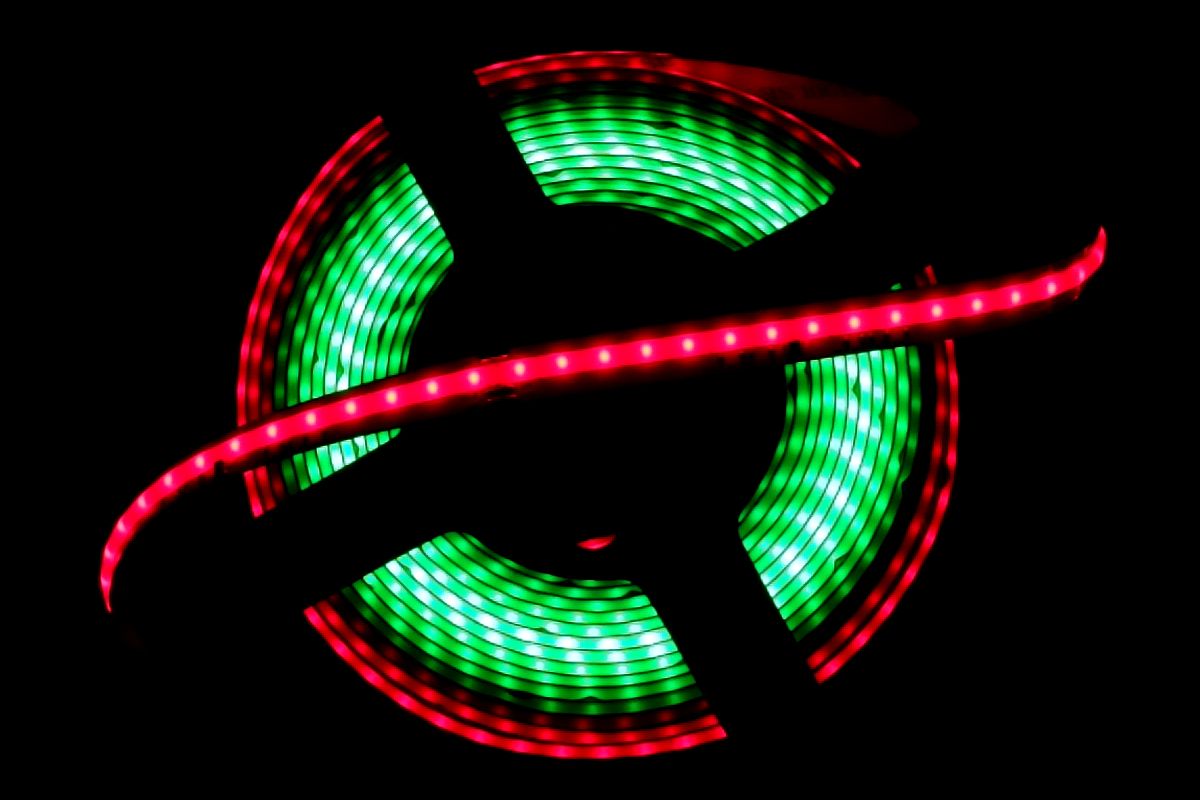 Digital RGB COB LED strip WS2811 - 24V - 10 Pixel/m