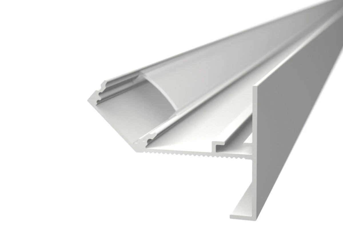 2m LED Lichtvoutenprofil | Weiß 2m LED Lichtvoutenprofil | Weiß