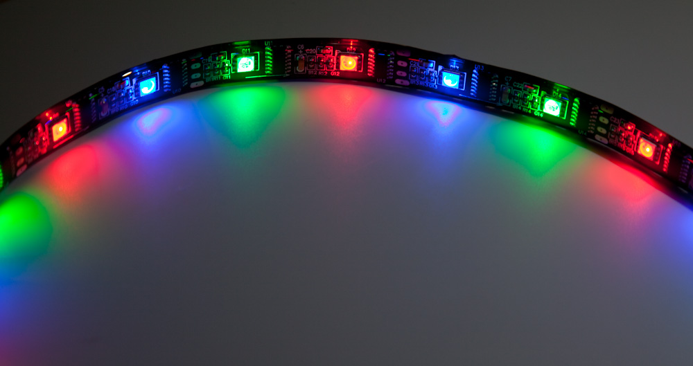 Abverkauf: LED-Flexband digital WS2801, komplette 5m-Rolle