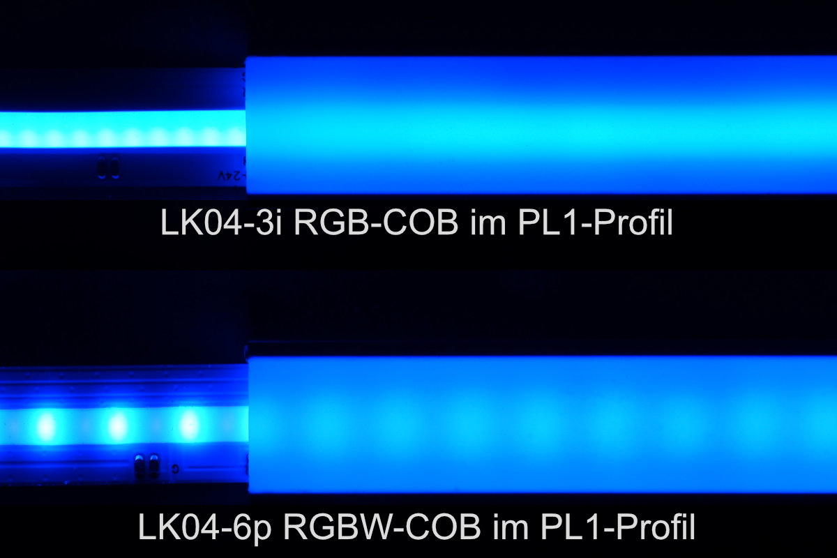 Neuheit: RGBW-COB-LED-Streifen - 24V