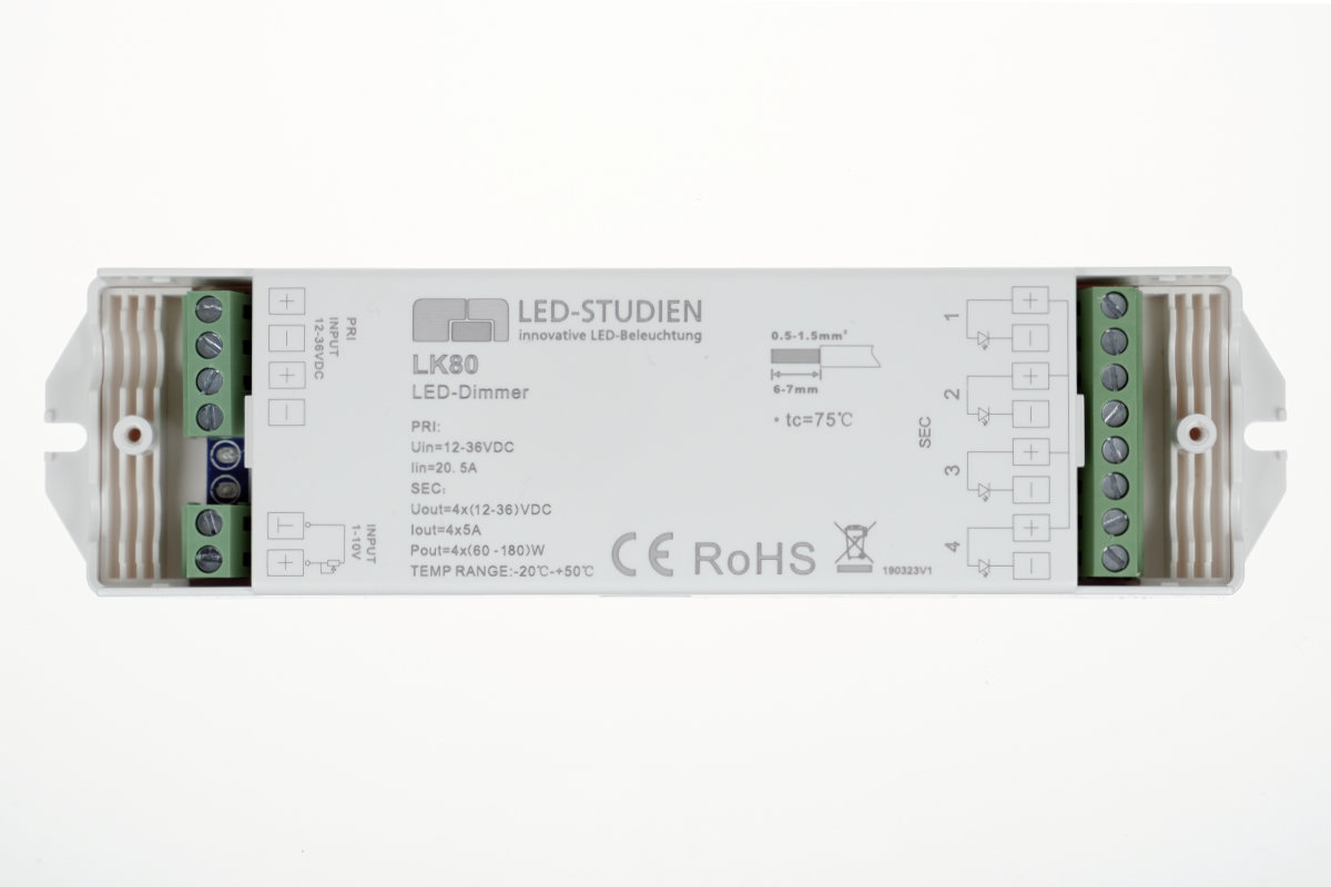 1-10V LED-Dimmer  | 4x4A