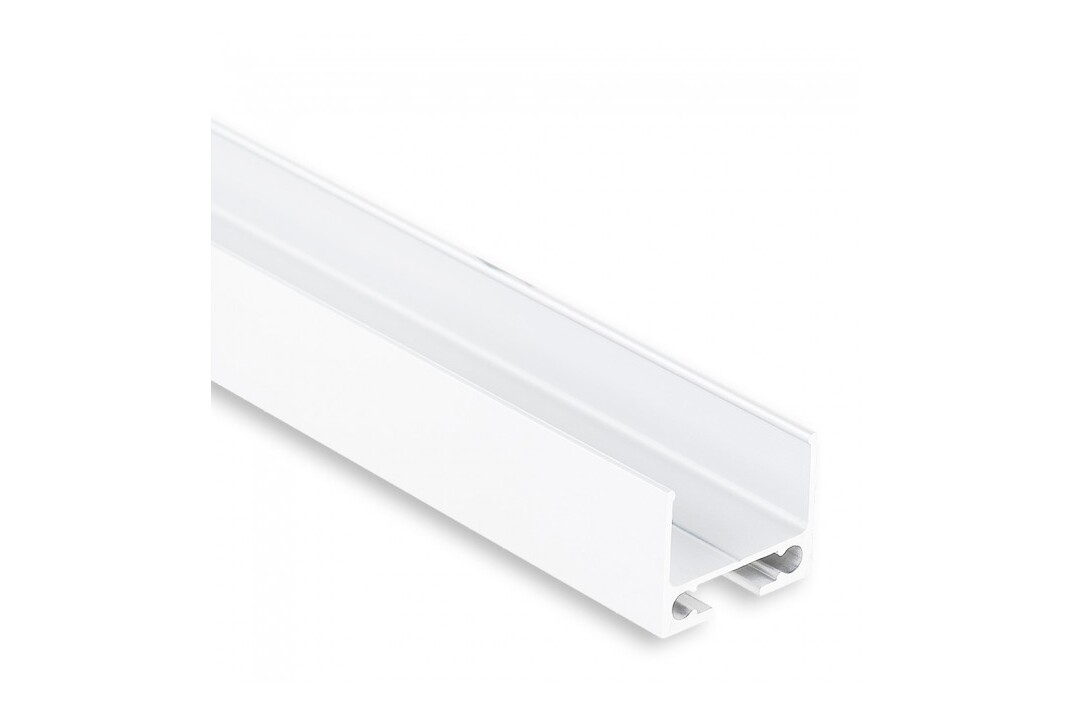 Mounting rail PL10 - 2m - white Mounting rail PL10 - 2m - white