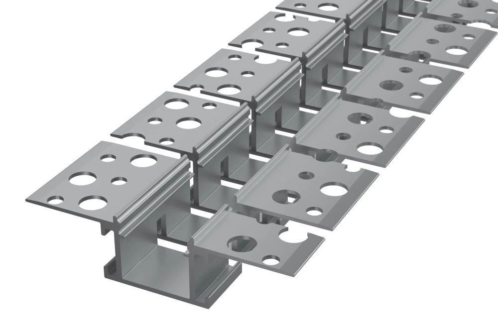 2m flexibles LED-Einputzprofil FL14