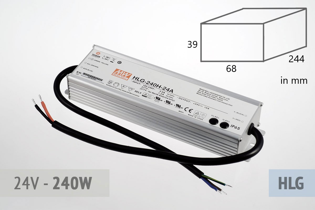 HLG-240-24 Netzteil LED1122