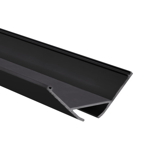 20mm LED corner profile W20, 2m, black