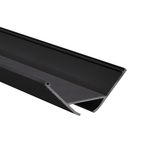 20mm LED corner profile W20, 2m, black 20mm LED corner profile W20, 2m, black