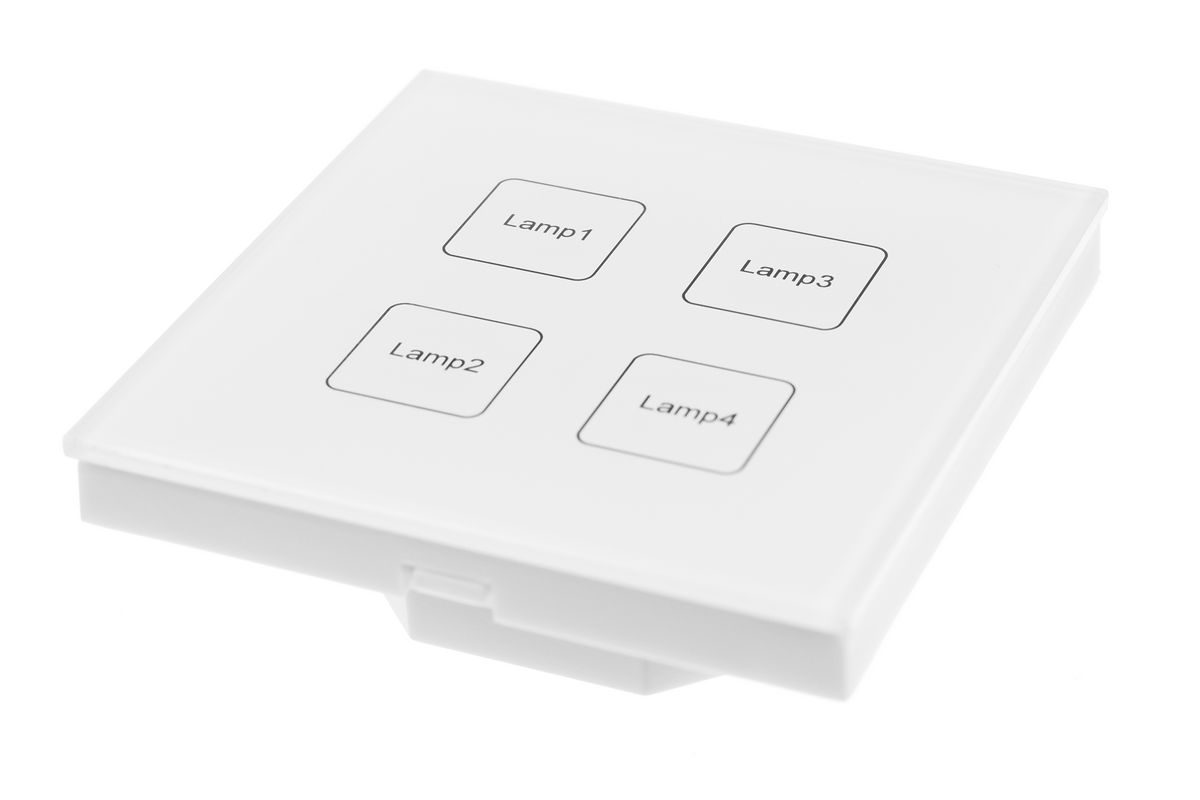 DALI wall-mounted touch interface | 4 zones