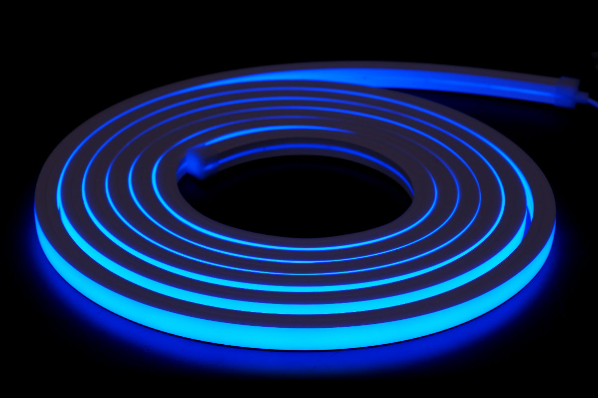 RGB Neon Flex LED Band - 17W/m - 16mm breit - VERTIKAL biegbar 