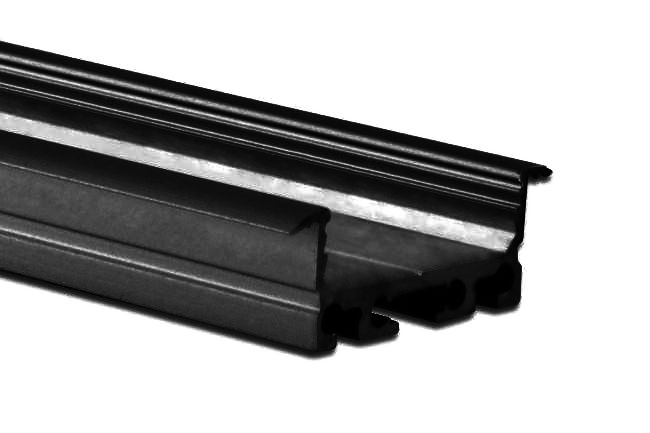 24mm LED top profile PN5, 2m, black 24mm LED top profile PN5, 2m, black