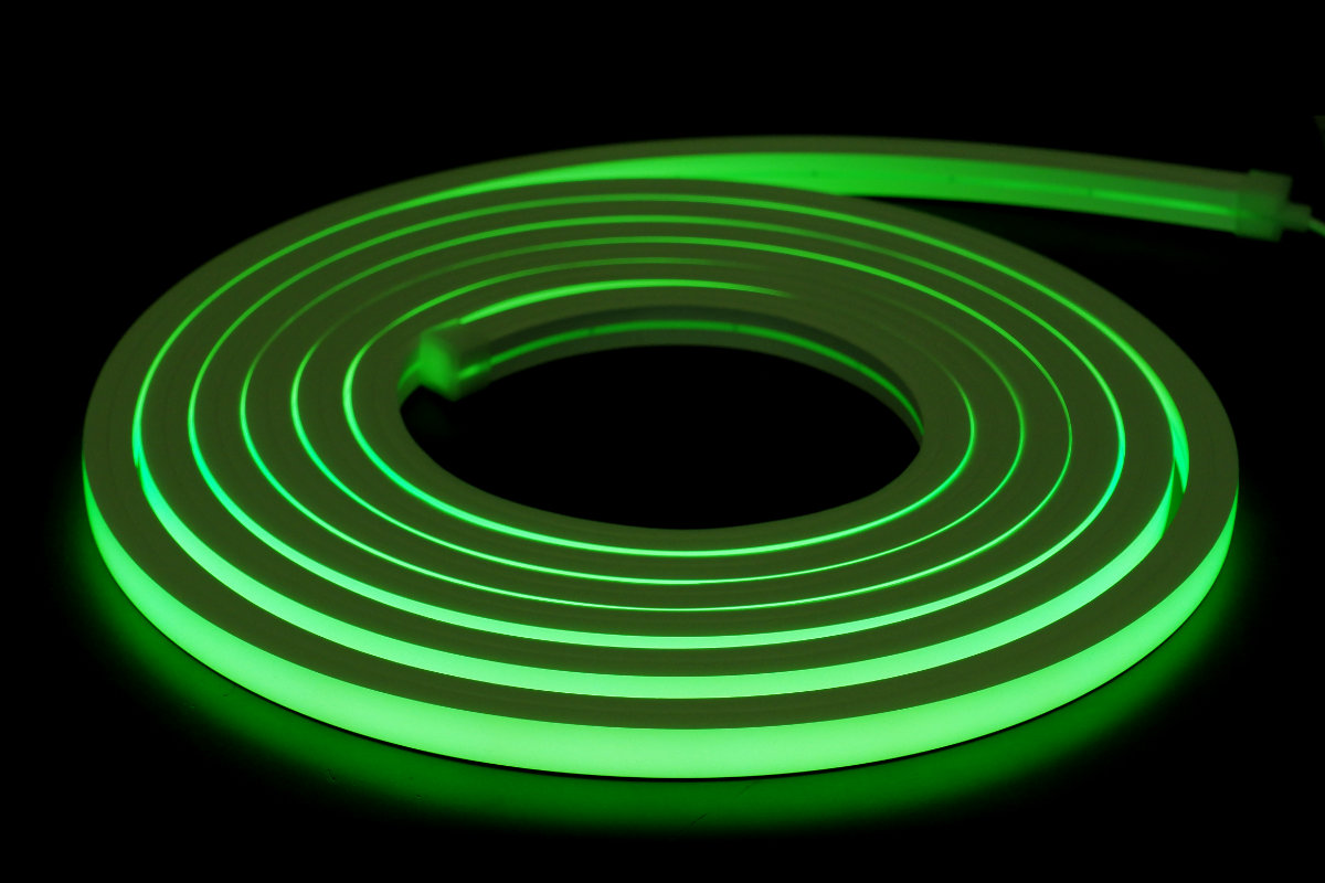 RGB Neon Flex LED Band - 17W/m - 16mm breit - VERTIKAL biegbar 