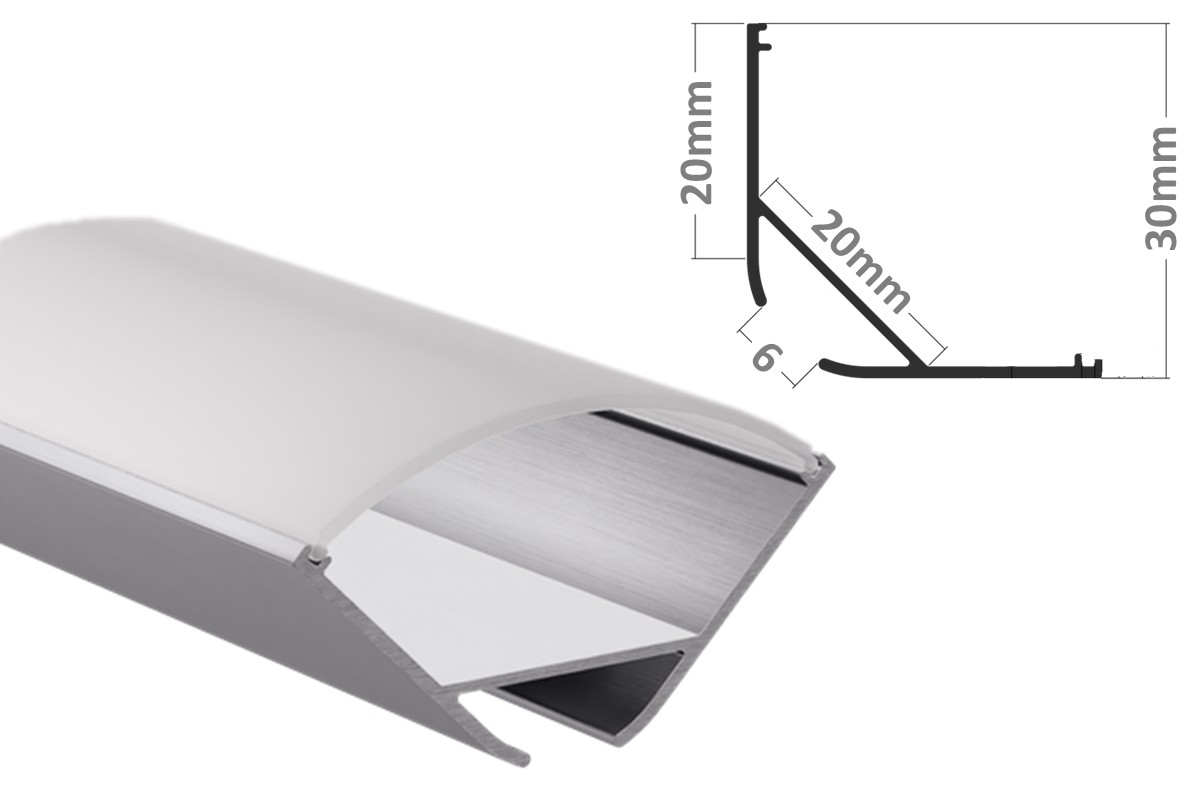 Corner profile W20 - sample Corner profile W20 - sample