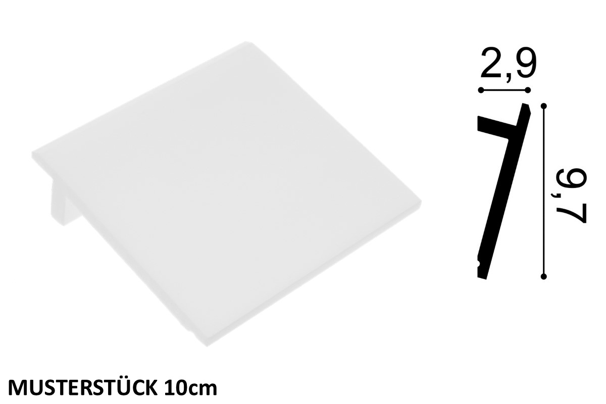 Lichtvoute ORAC SX179 - 10cm Musterstück