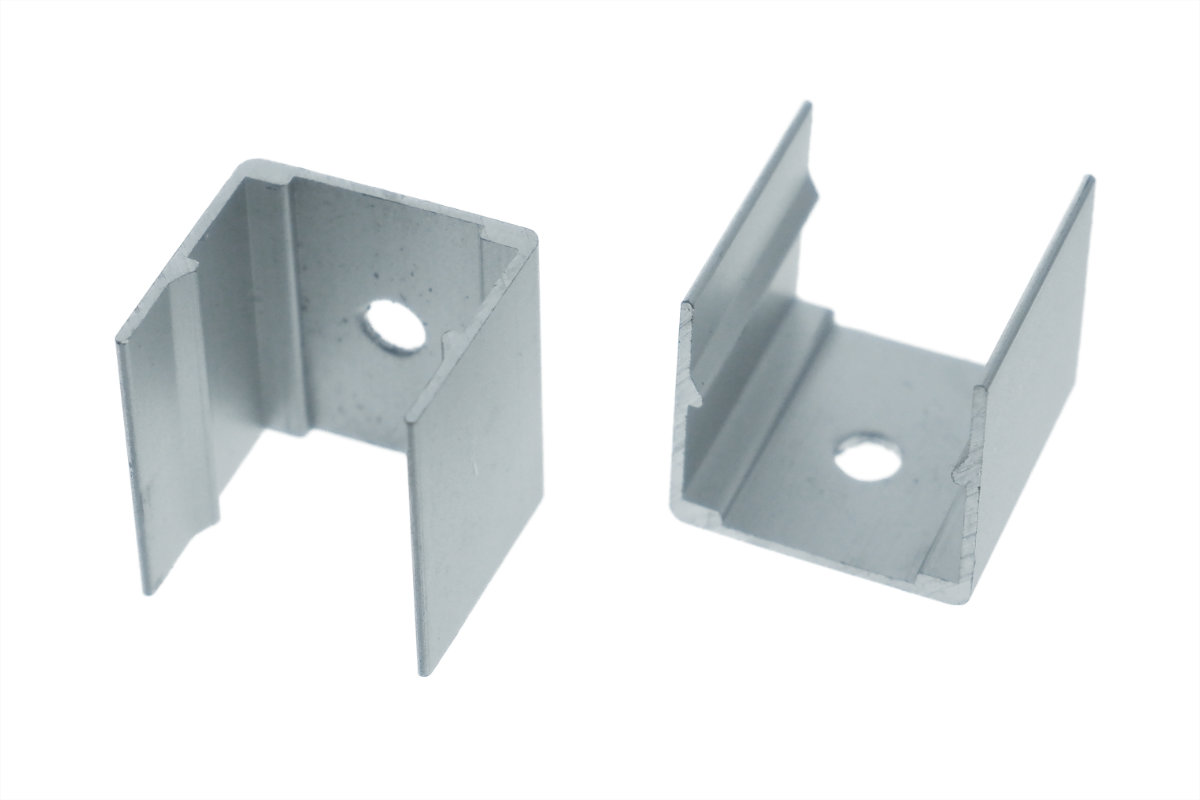 10 x Neon Flex mounting clamp for 16x16mm