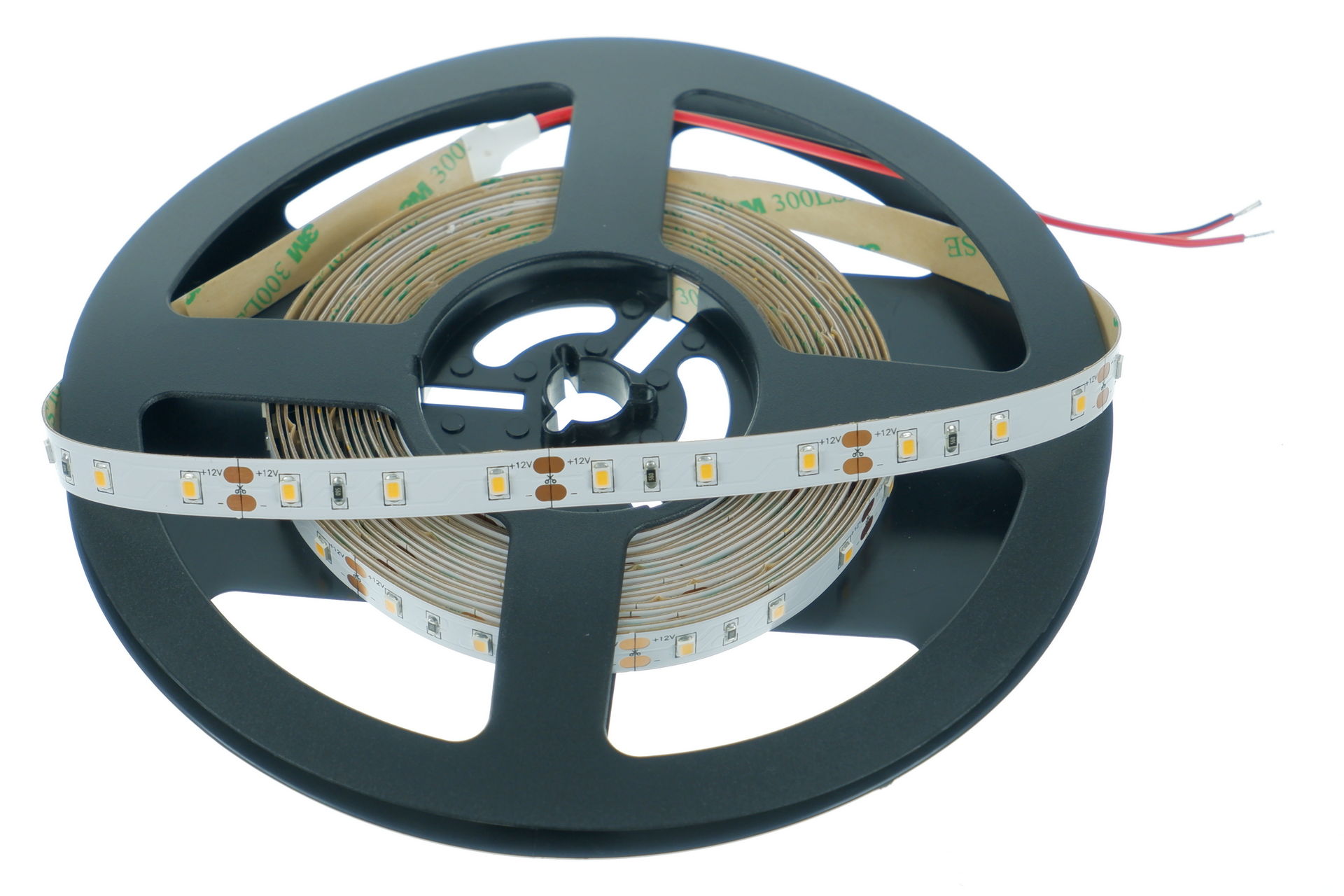 Abverkauf: Mittelheller LED-Streifen - 60 LEDs/m - CRI90 - 15W/m - 1.100 lm/m - 12V