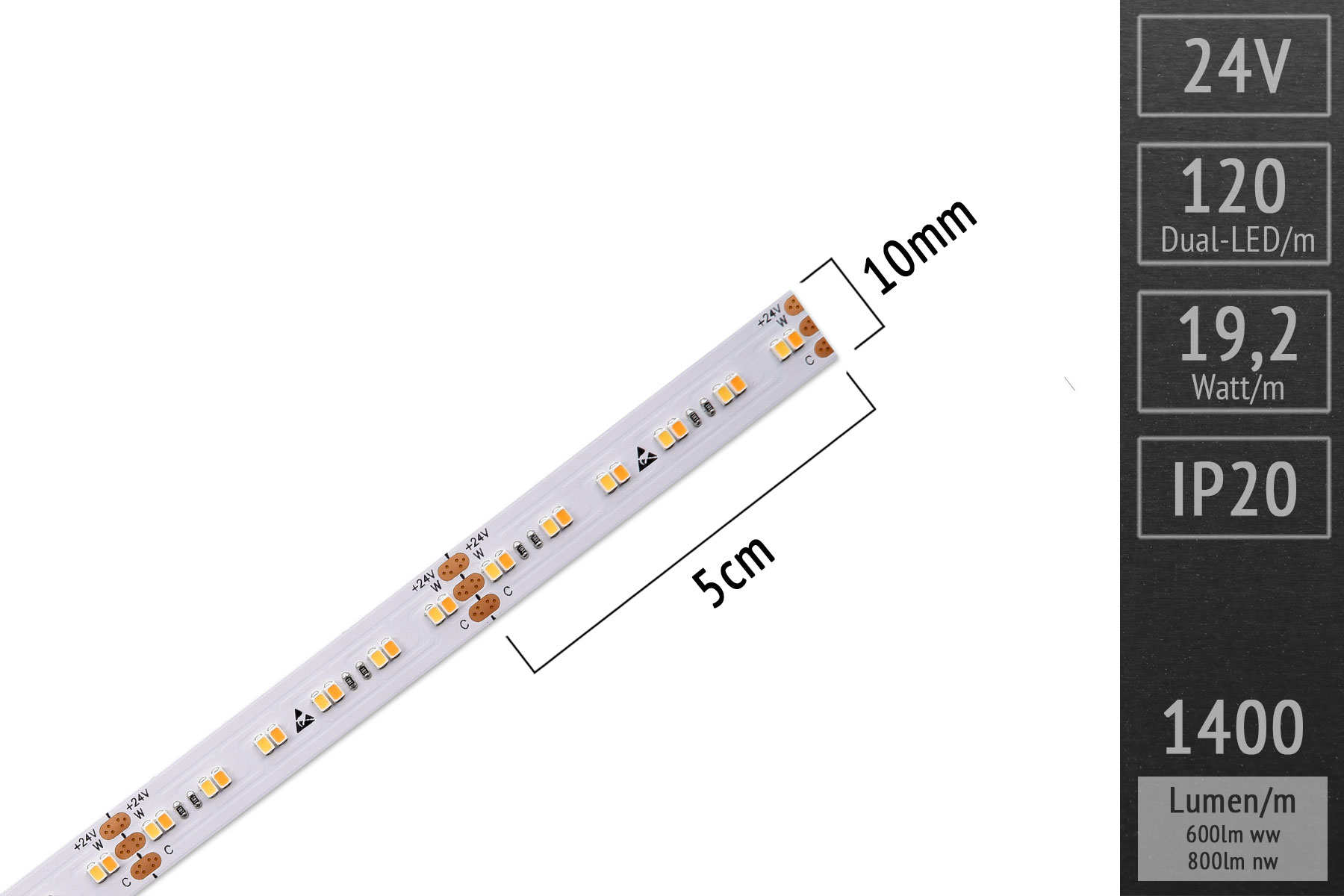 LED-Streifen lk04-9g-detail