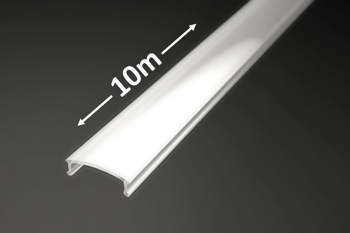 Abdeckung CLP01 weiß opal - 10m gerollt - Lichtdurchlässigkeit: 65%