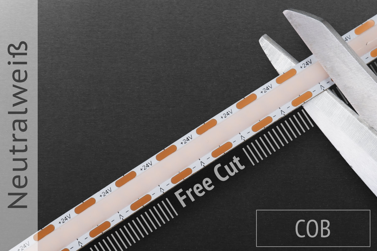 Meter: COB-LED-Strip LK04-36b-40 Color temperature: 4000K neutral Meter: COB-LED-Strip LK04-36b-40 Color temperature: 4000K neutral