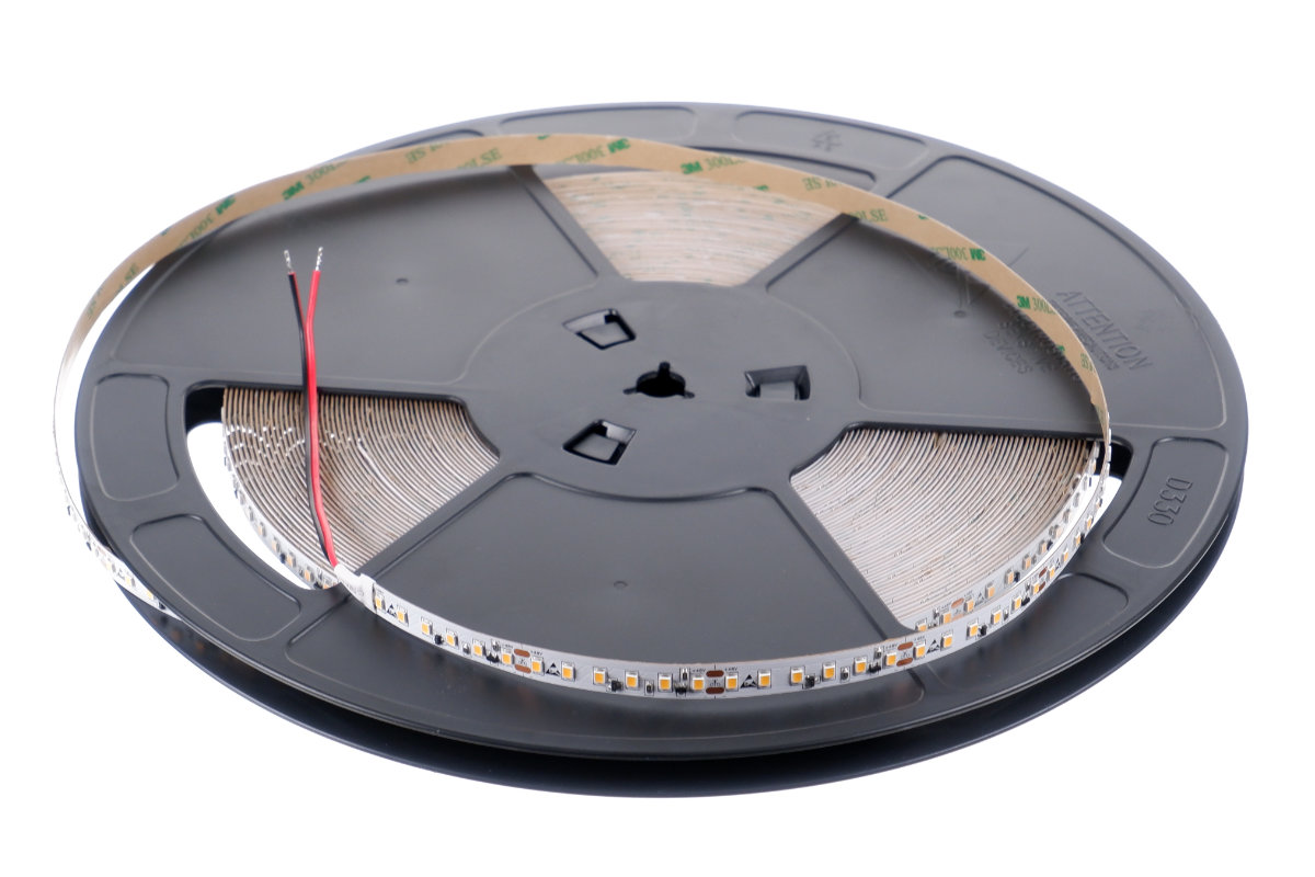 New: 48V LED strips with integrated CCS. Up to 30 meters constant brightness.