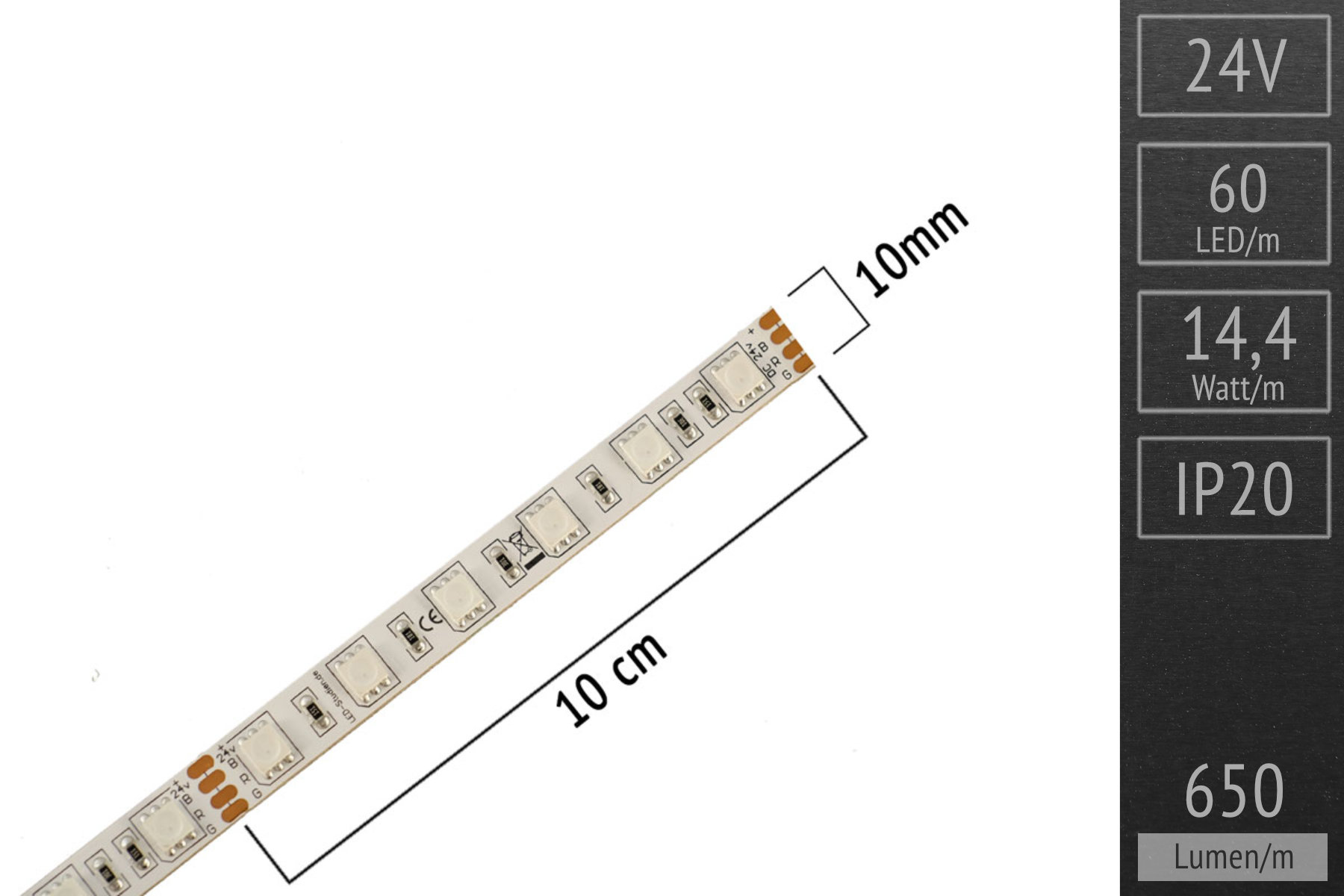 Meter: LED-Streifen LK04-3c-Meter