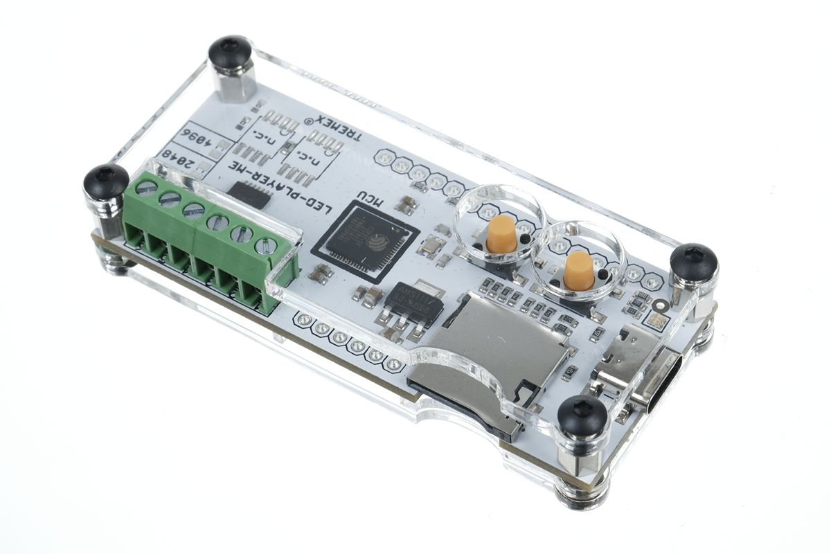 LED Pixel-Controller bis 2.048 Pixel für TPM2 von USB/SD-Karte