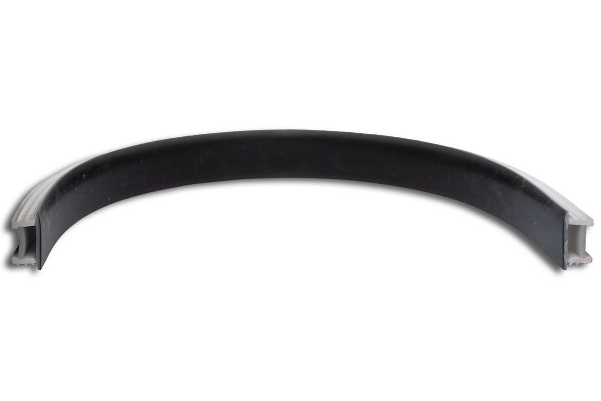 5m silicone insert cover 15x10mm - Black opal