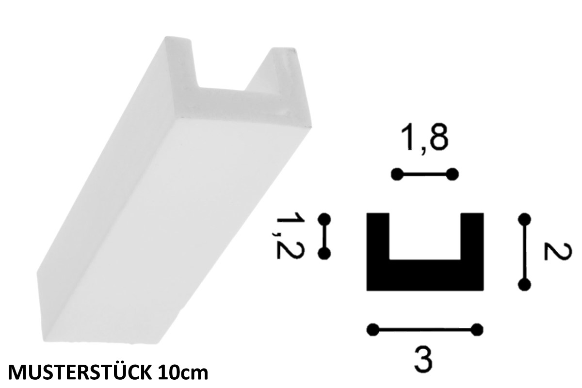 Light cove ORAC CX190 - 10cm sample Light cove ORAC CX190 - 10cm sample