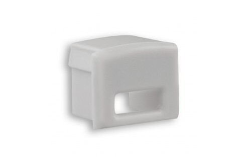 End cap E5 gray with cable aperture End cap E5 gray with cable aperture
