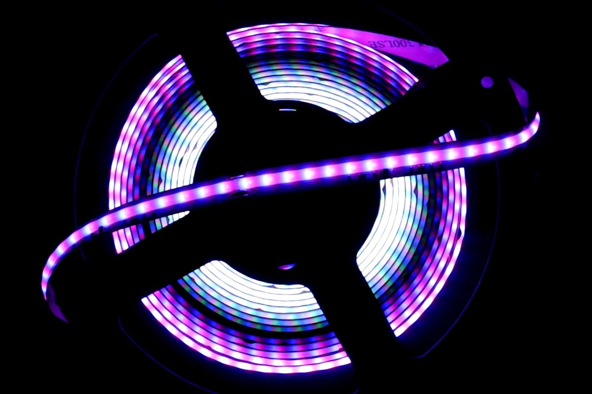 Digital RGB COB-LED-Band WS2811 - 24V - 10 Pixel/m