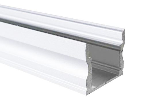 12mm LED profile D12, white, 2m 12mm LED profile D12, white, 2m