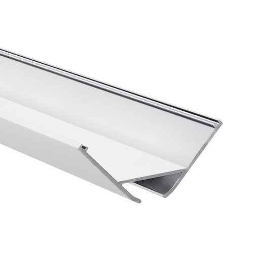 20mm LED corner profile W20, 2m, white