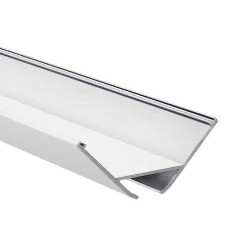 20mm LED corner profile W20, 2m, white 20mm LED corner profile W20, 2m, white