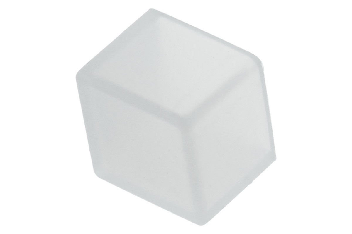 Silicone end cap for Neonflex 12x12mm