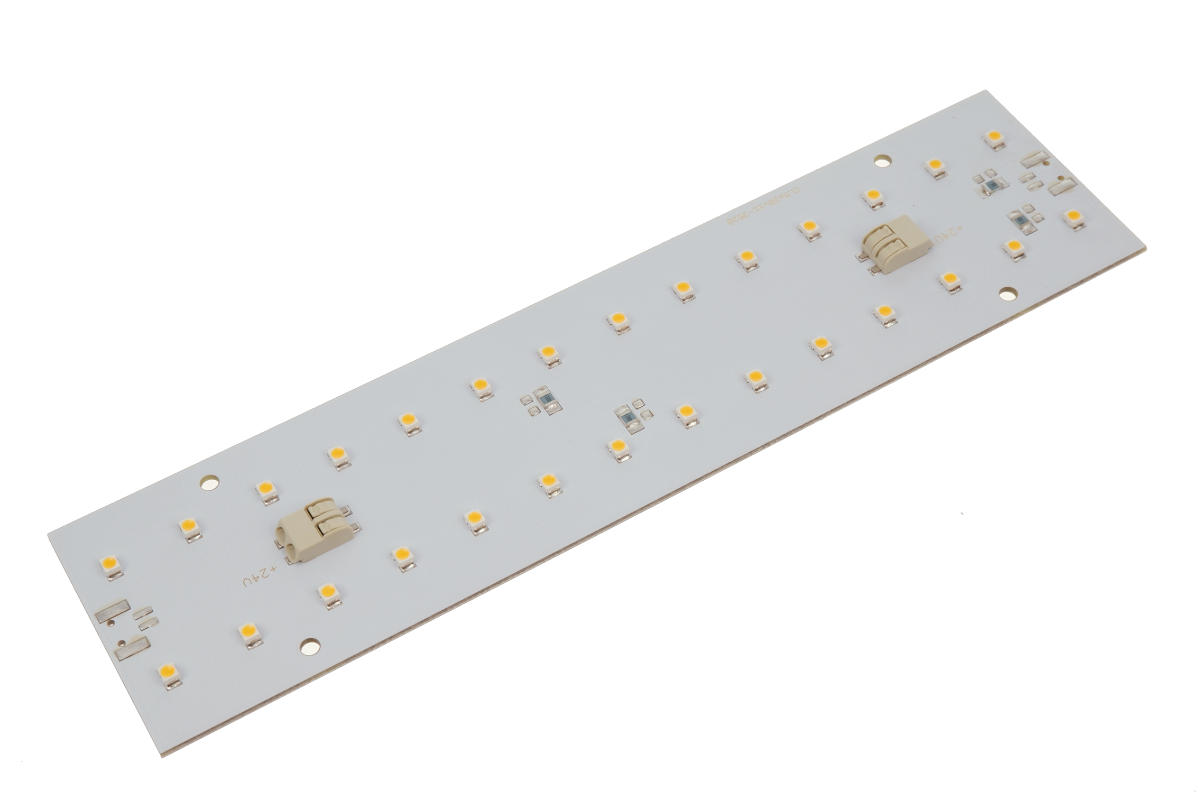 LED-Modul Platine 5x20 warmweiß bestückt, WAGO