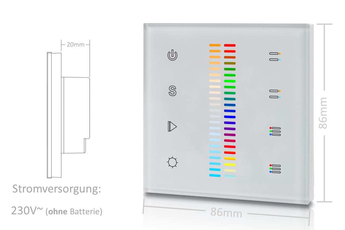 Wandsteuerung lk55w5bw