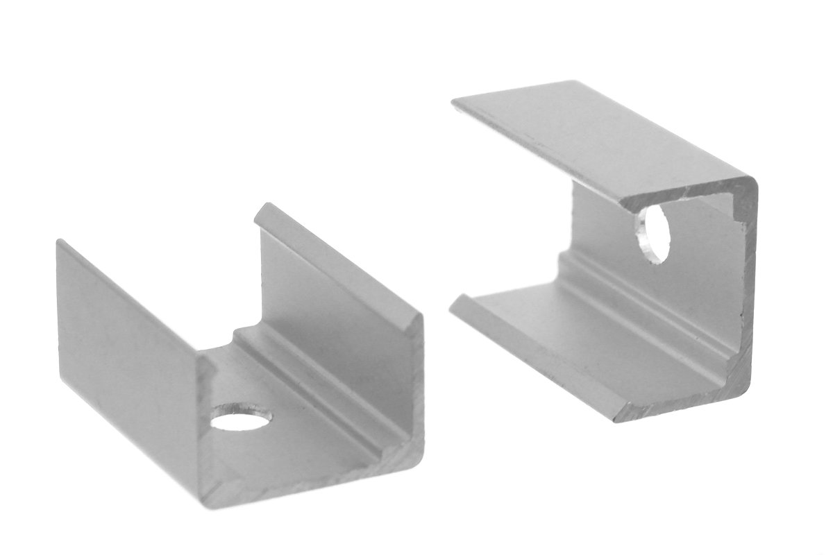 10 x Neon Flex mounting clamp for 12x12mm