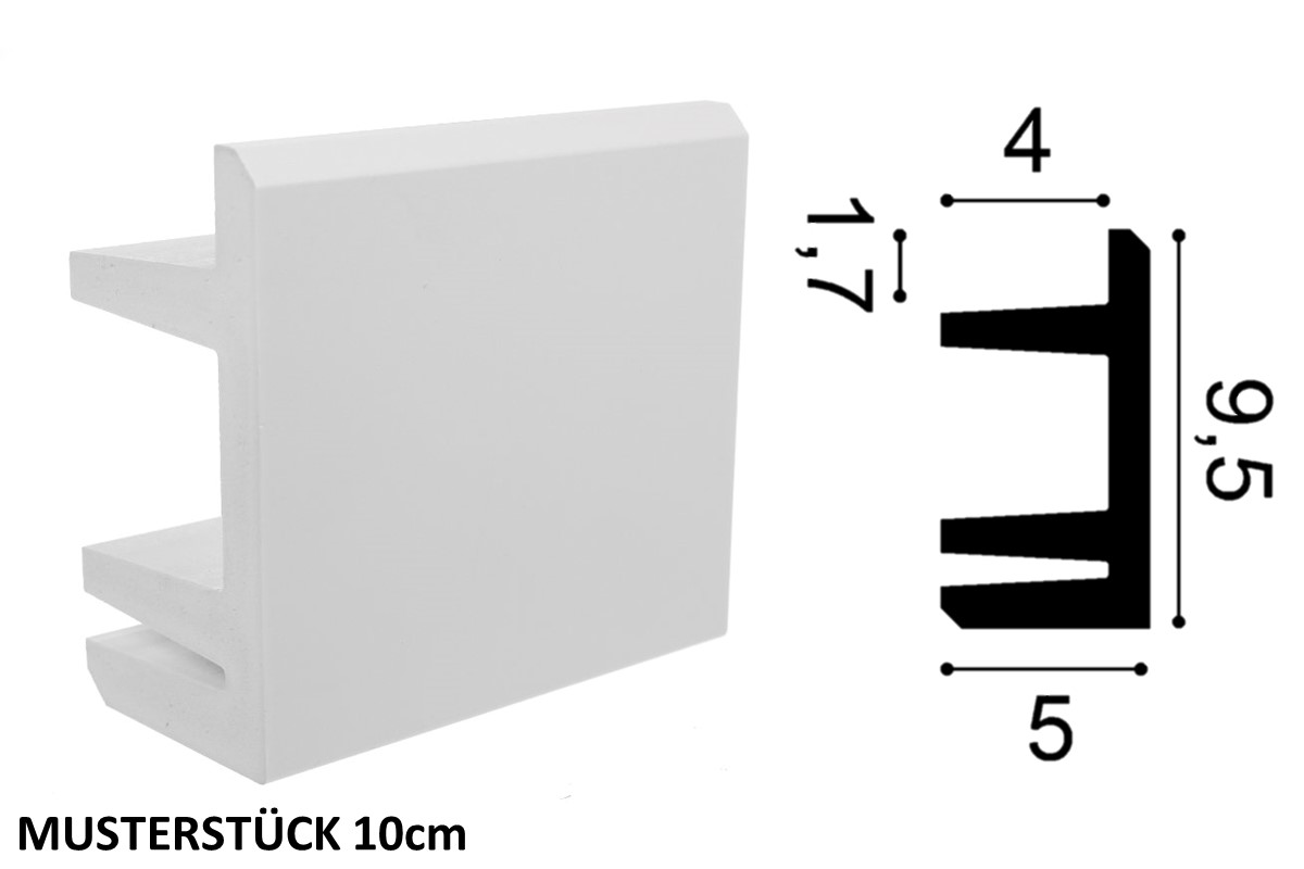 Light cove ORAC C381 - 10cm sample Light cove ORAC C381 - 10cm sample