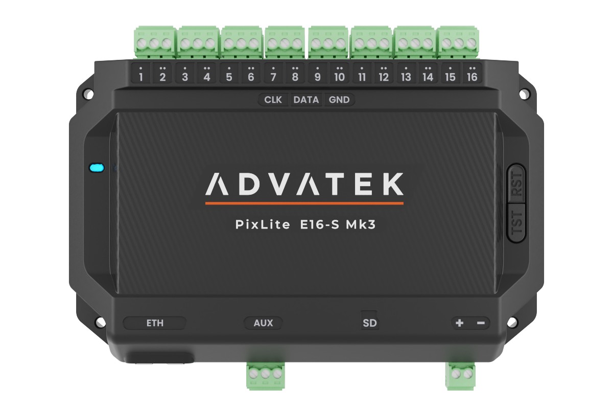 ADVATEK PixLite Mk3 LED Pixel-Controller inkl. Player | 96 Universen
