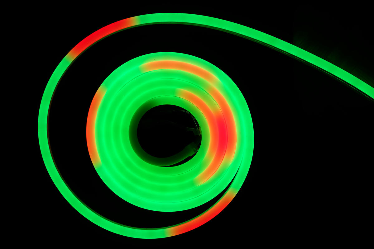 Digital RGB Neon Flex - 12V - 60 Pixel/m - HORIZONTAL bendable