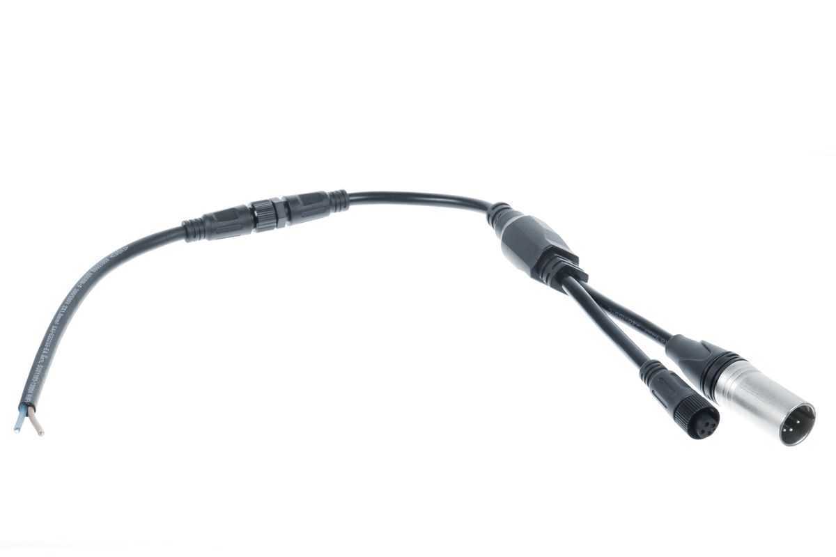 DMX+24V feed cable for DirectDMX LED strip LK11-6010 - female
