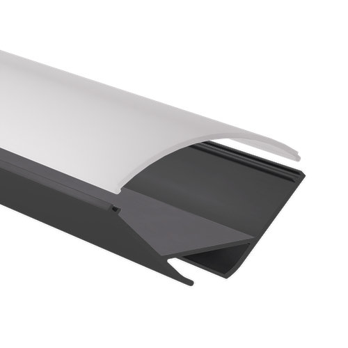 Cover curved opal CH11 - light transmission: 65% Cover curved opal CH11 - light transmission: 65%