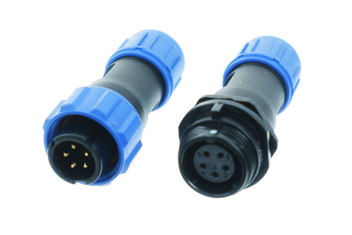 Water protected IP68 connector | 5pin