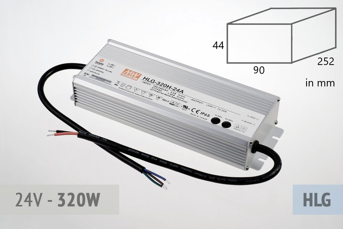 HLG-320-24 Netzteil LED1126