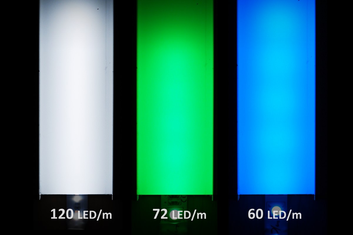2m LED-Einputzprofil K26