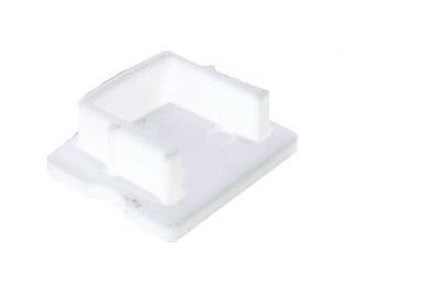End cap for D12 profile, white End cap for D12 profile, white