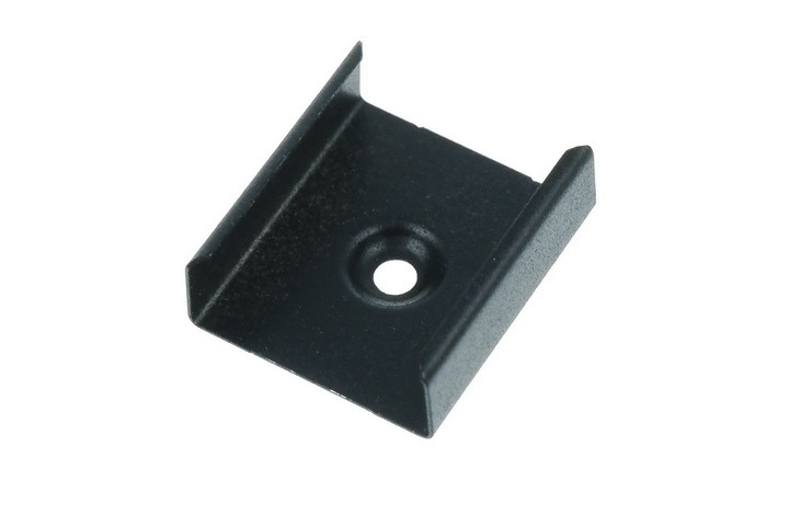 Mounting clamp for PL series profiles, black